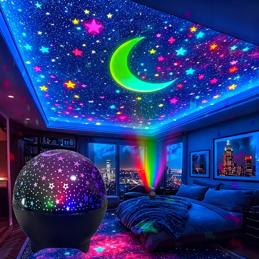 🌌 Lámpara Proyectora de Cielo Estrellado LED KIVO