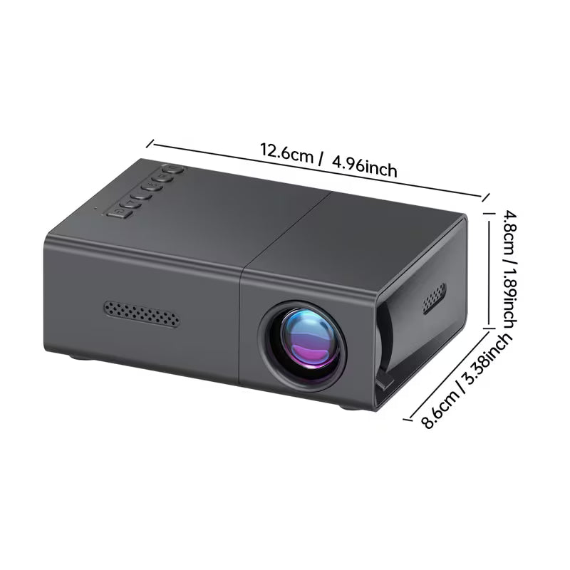 Mini Proyector Portátil Inalámbrico convierte cualquier lugar en tu cine personal