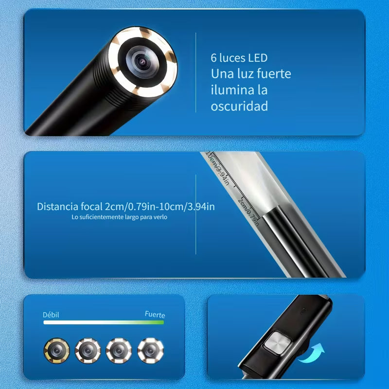 🔧 Cámara Endoscópica USB Tipo C KIVO&nbsp;