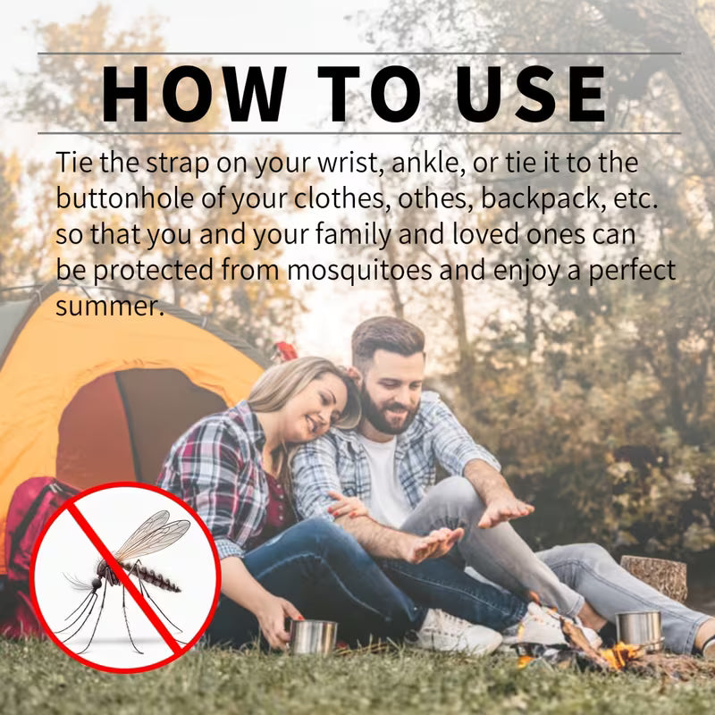 🦟⌚ Pulsera Repelente de Mosquitos con Reloj Digital KIVO