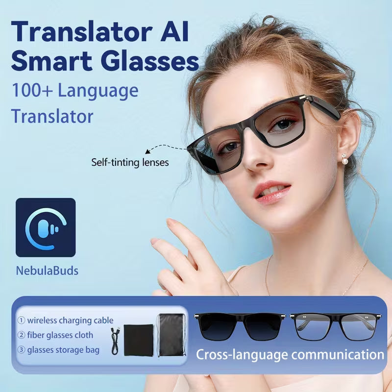 🧠🕶️ Gafas Inteligentes con IA KIVO – Tecnología del Futuro en tus Manos