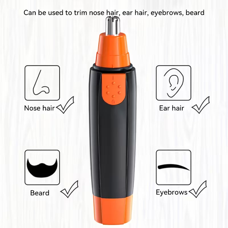 ✂️ Afeitadora Eléctrica Portátil para Vello Nasal KIVO