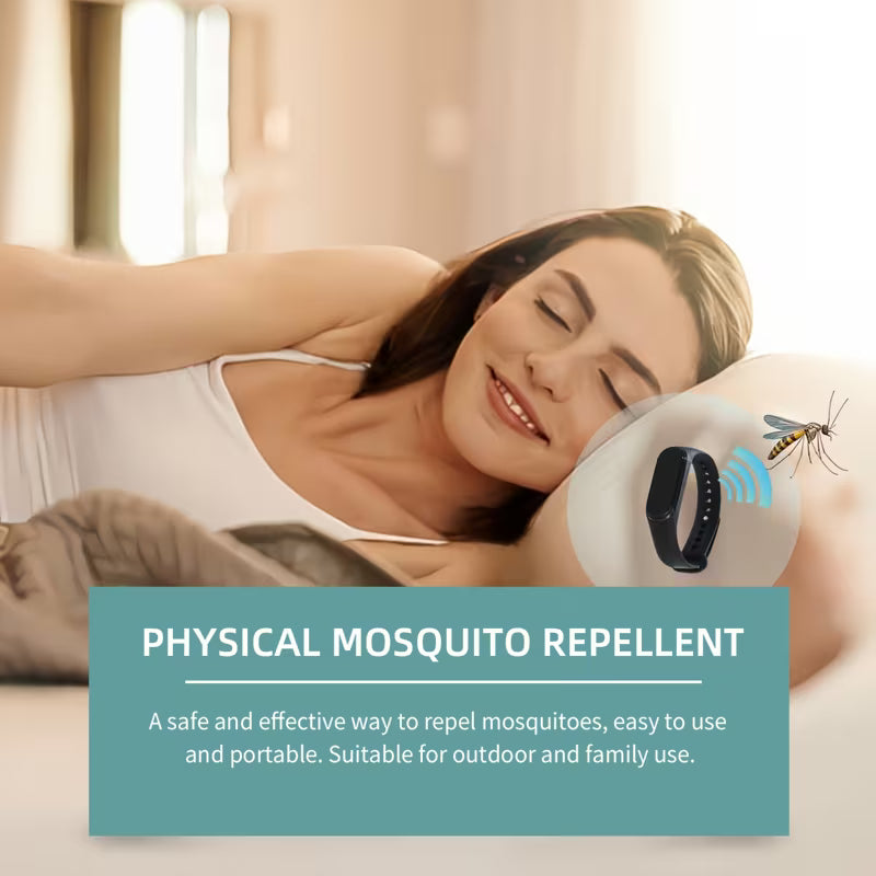🦟⌚ Pulsera Repelente de Mosquitos con Reloj Digital KIVO