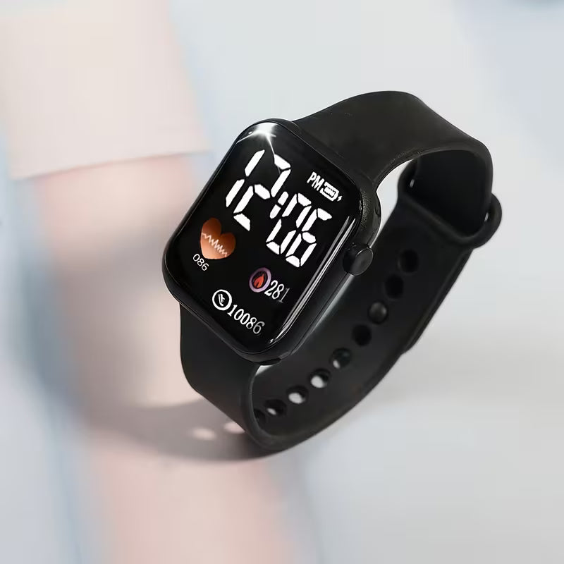 ⌚ Reloj Electrónico LED Cuadrado KIVO