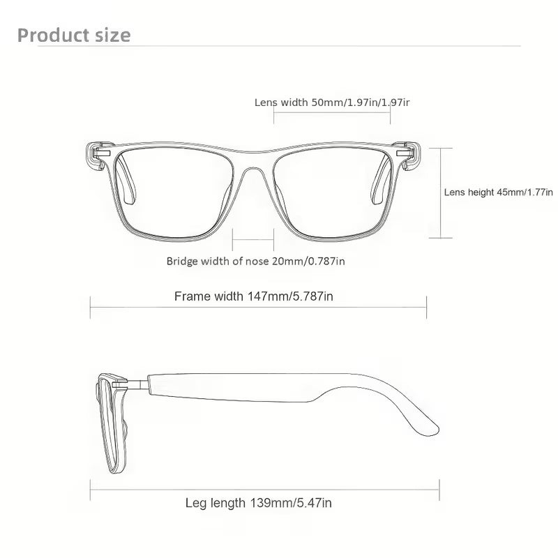 🧠🕶️ Gafas Inteligentes con IA KIVO – Tecnología del Futuro en tus Manos
