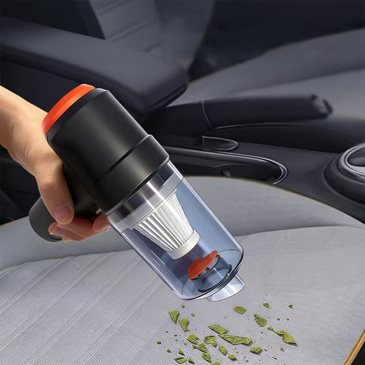 Aspiradora Portátil Inalámbrica de Alta Potencia para Auto y Hogar