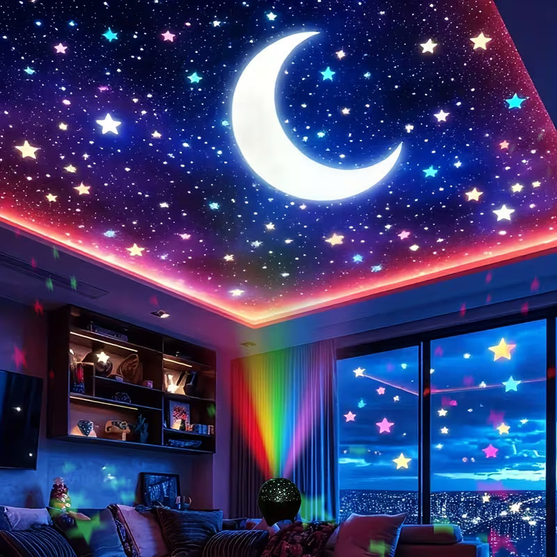 🌌 Lámpara Proyectora de Cielo Estrellado LED KIVO