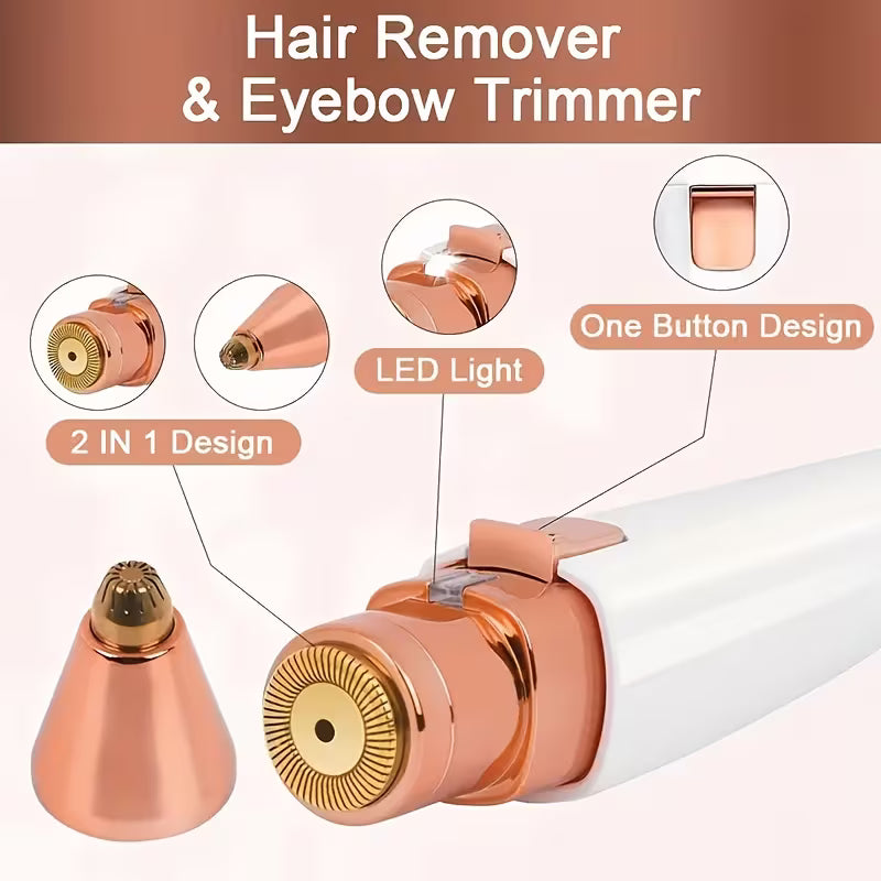 ✨ Recortador de Cejas Eléctrico 2 en 1 KIVO